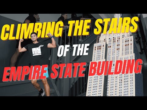 YOU RAN UP THE EMPIRE STATE BUILDING?!?! Asking runners WHY they ran up the Empire State Building!!!