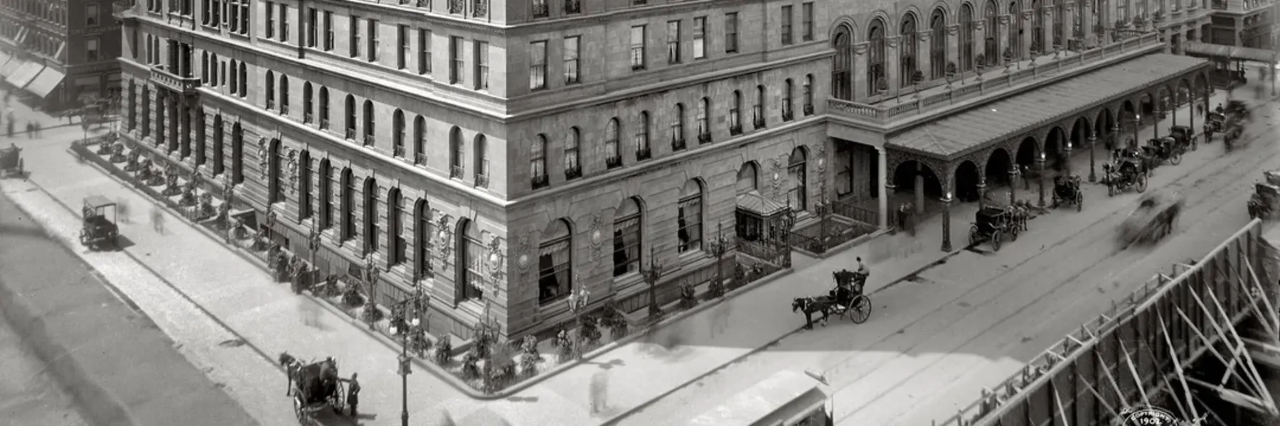 Demolition of waldorf-astoria for the empire state building