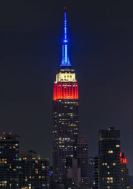 Tomorrow Red, White and Blue color
