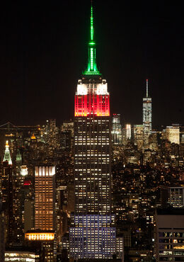 Tomorrow Red, White and Green color