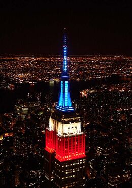 Tomorrow Red, White, and Blue color