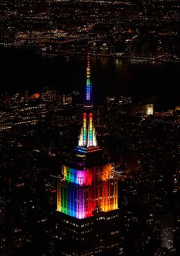 Tomorrow Colors of the Inclusive Flag color