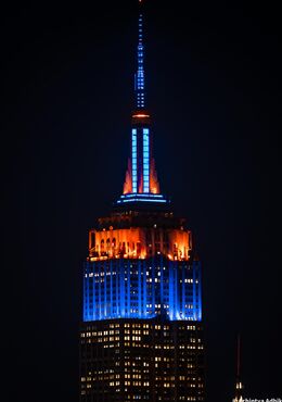 Tomorrow Blue and Orange color