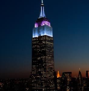 Police Memorial Day - Lighting Empire State Building