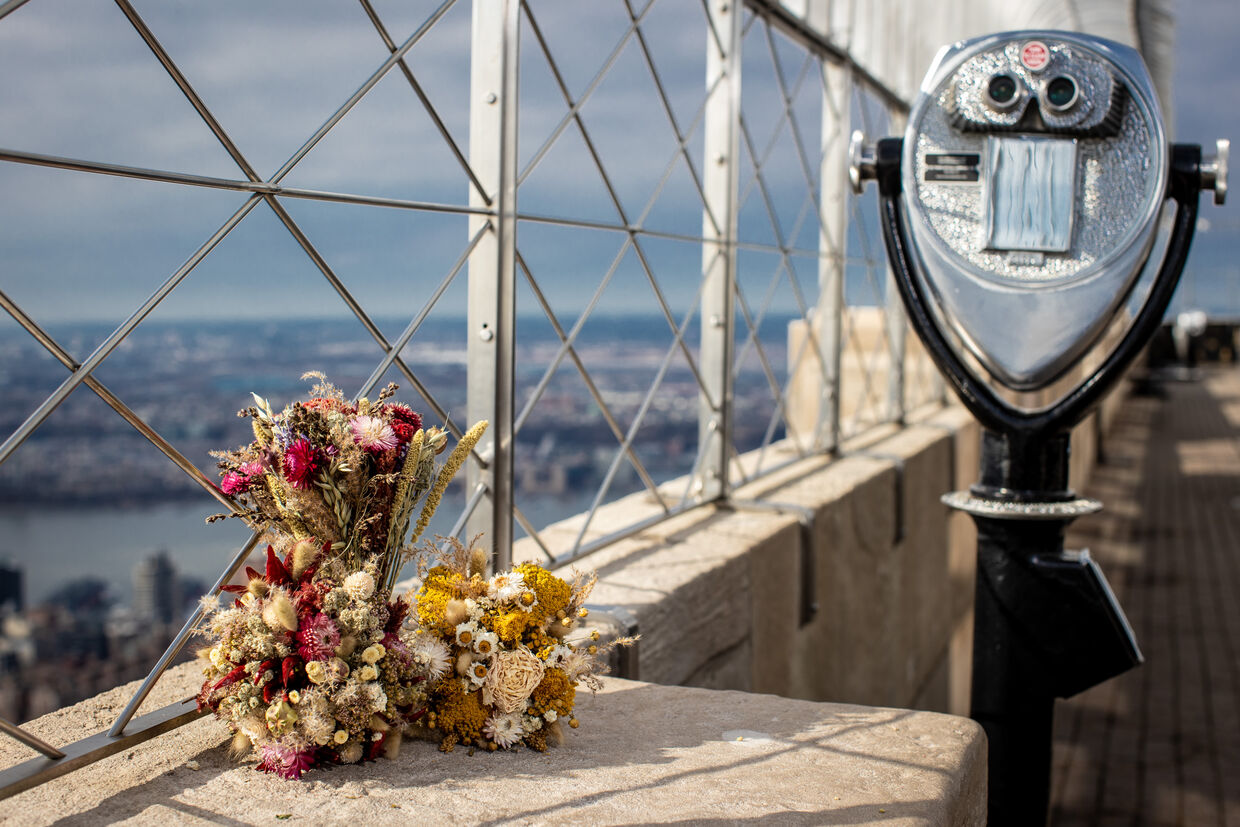 Flowers at the Empire State Building