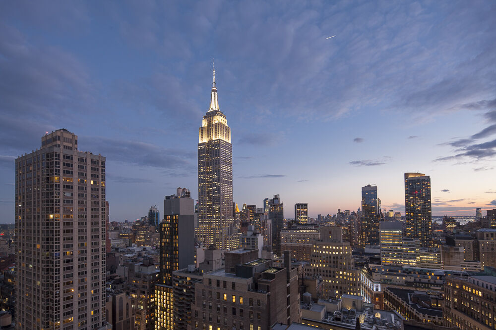 ESB at dusk