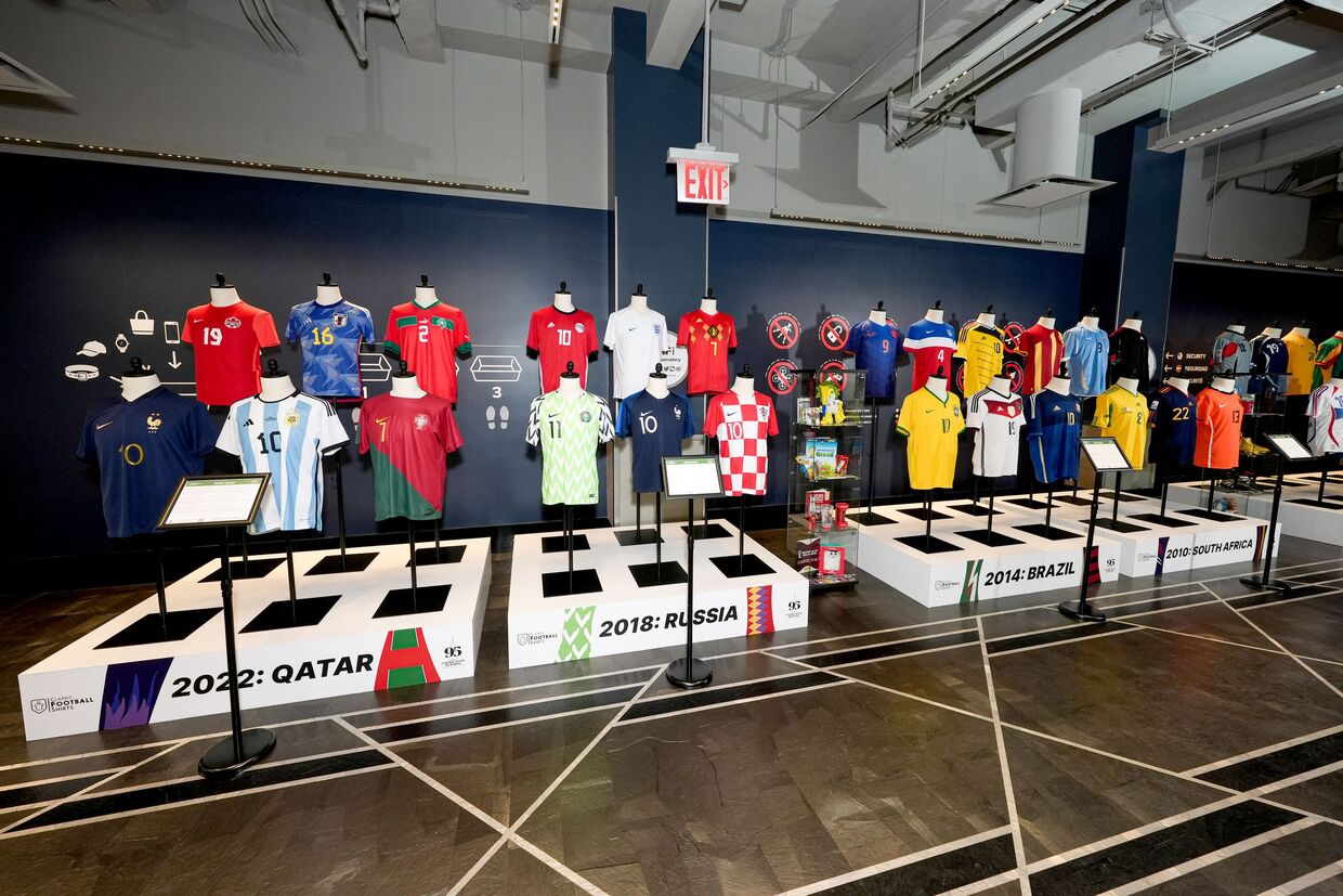 Classic Football Shirts Exhibit