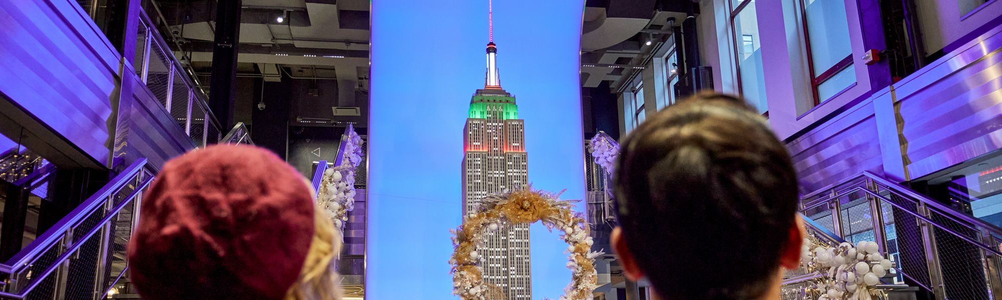 Kerstversiering bij ESB