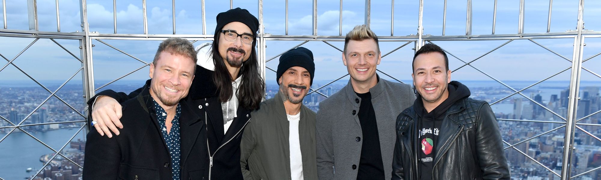 backstreet boys at top of empire state building