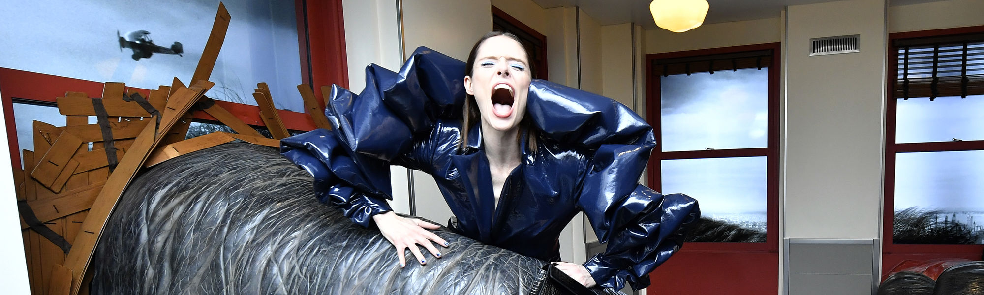 可可·羅查 (Coco Rocha) 在帝國大廈