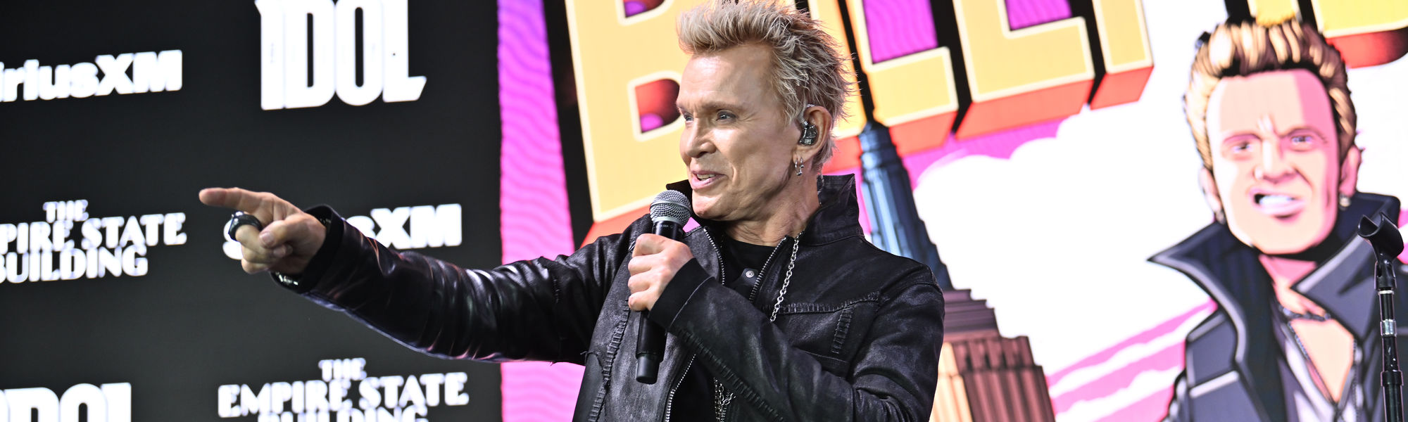 Billy Idol treedt op bij ESB