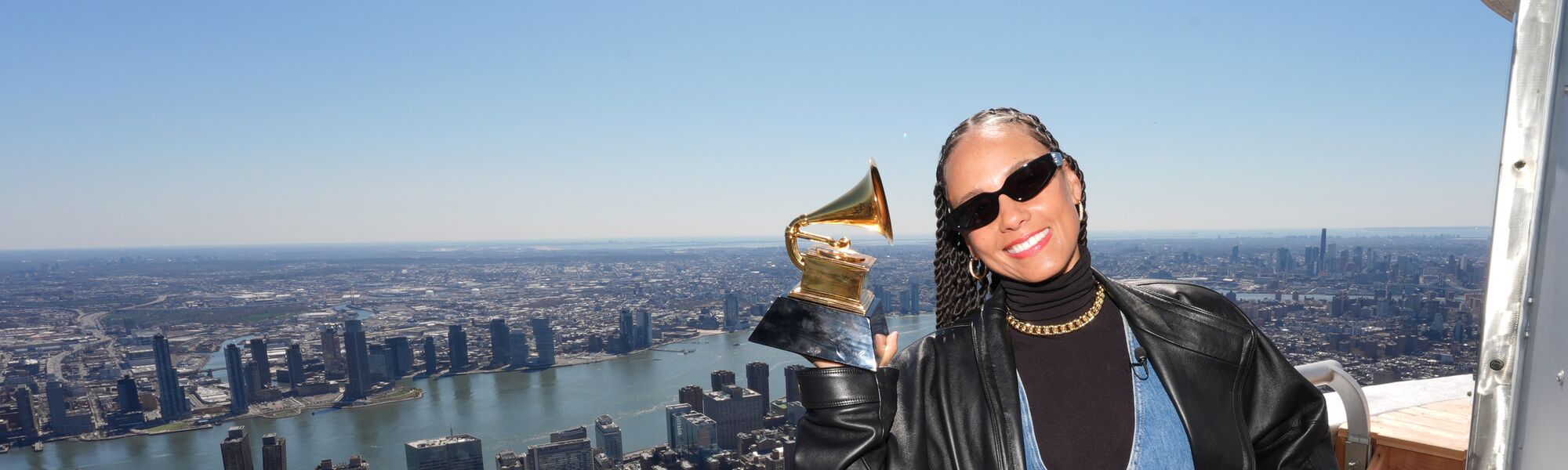 Alicia Keys on the 103rd Floor