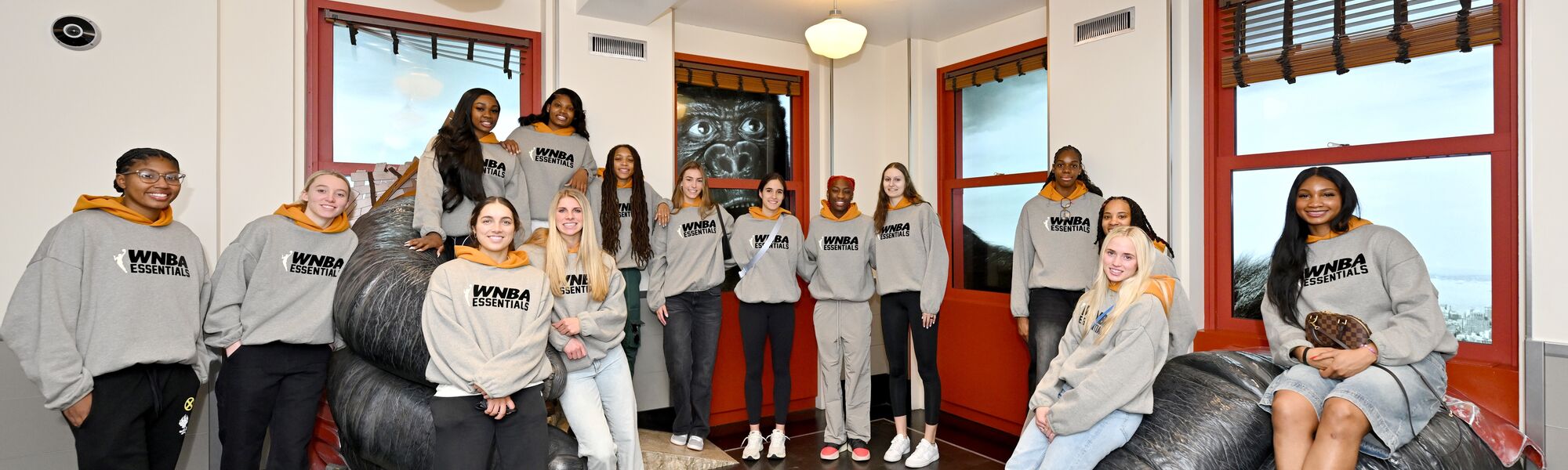 WNBA Draftees at Kong
