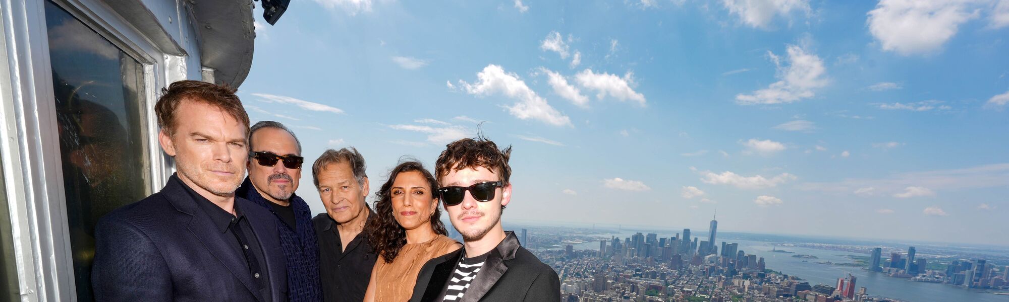 The cast of "Dexter: Resurrection" on the 103rd Floor