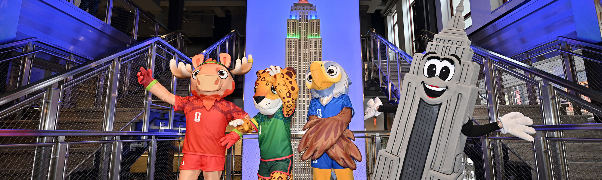 FIFA World Cup 2026 Mascots at ESB