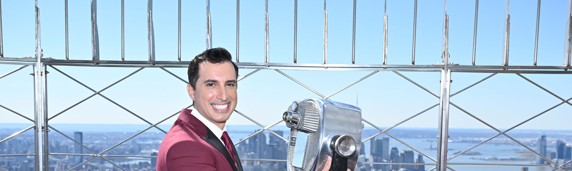 Alejandro Condis on the 86th Floor Observation Deck