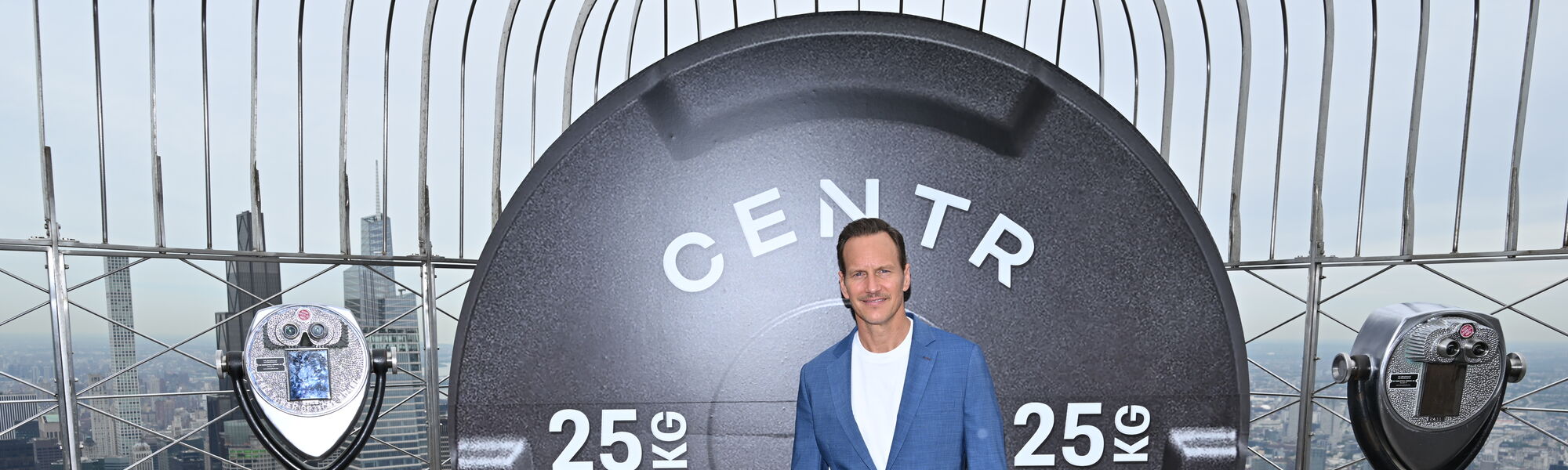 Patrick Wilson on the 86th Floor Observation Deck