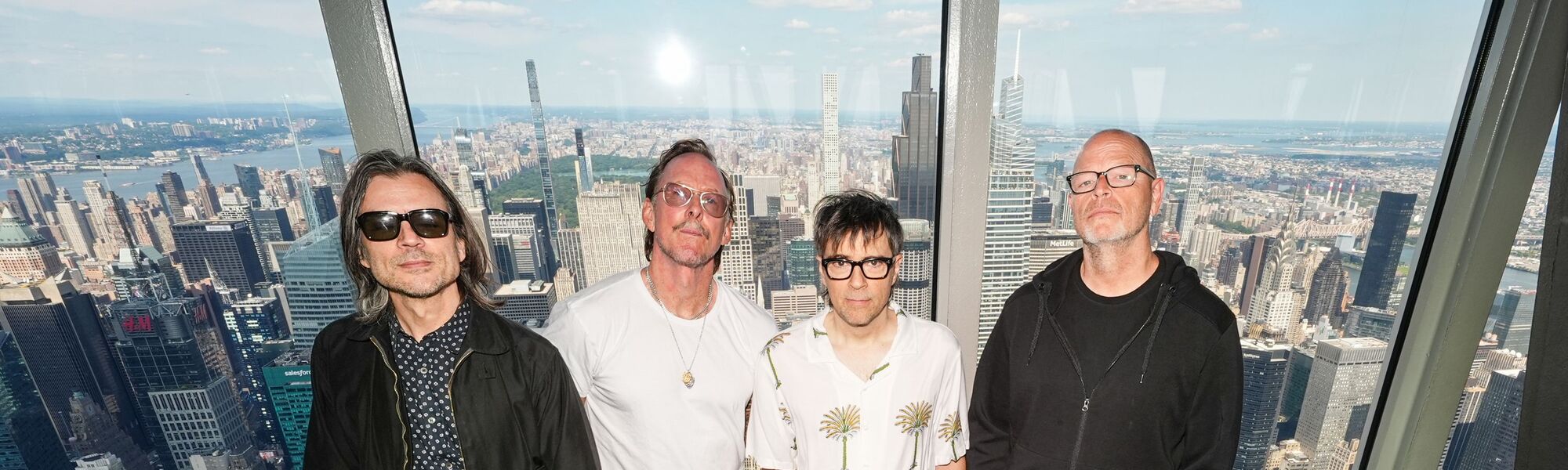 Weezer on the 102nd Floor Observation Deck