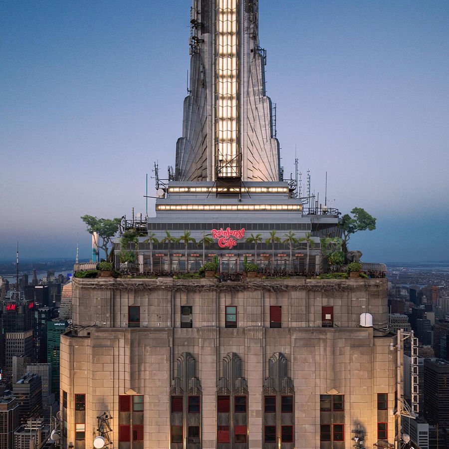 Rainforest Cafe kooperiert mit ESB für ein zeitlich begrenztes Pop-Up