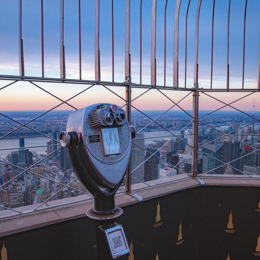 The view from the 86th Floor Observation Deck