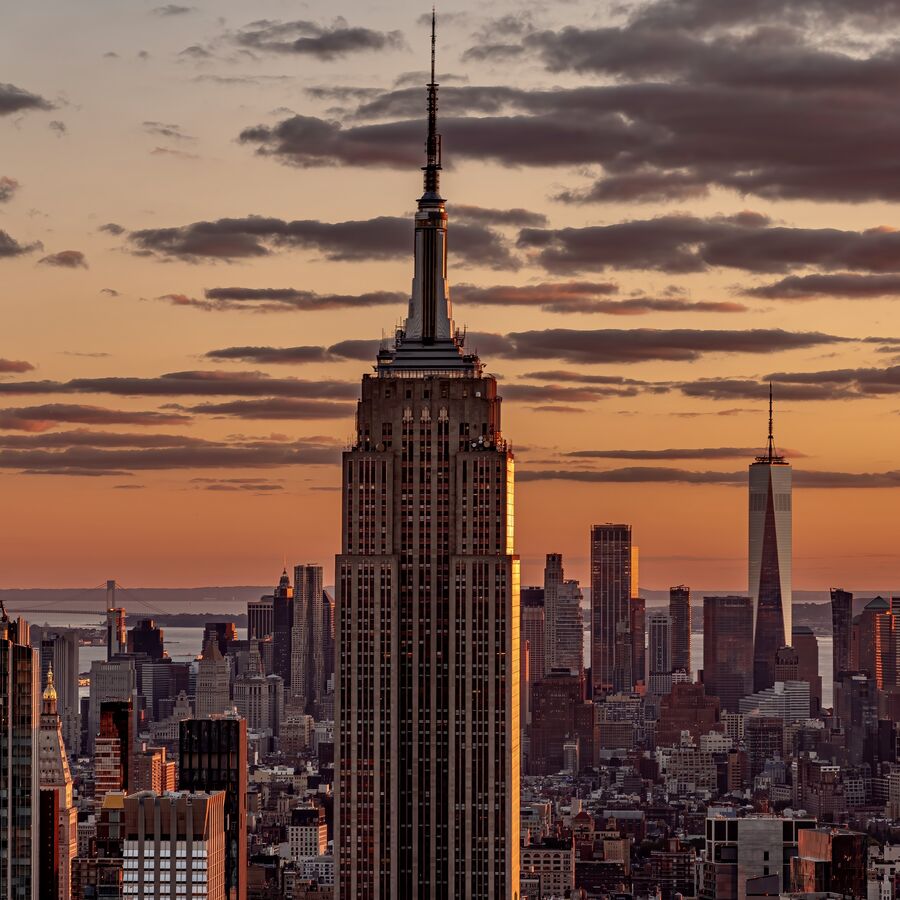 ESB during sunset