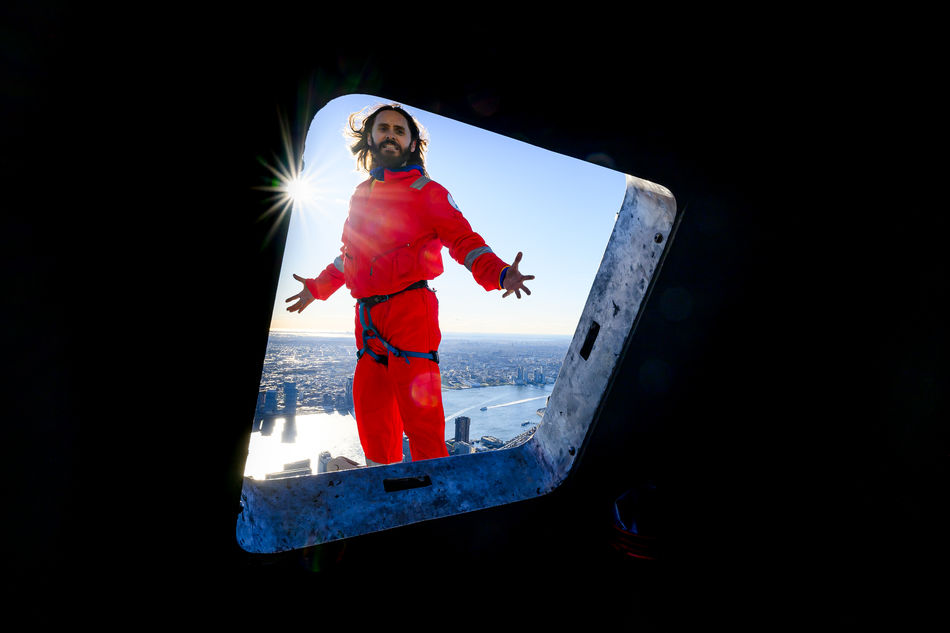 Jared Leto raggiunge il 104° piano