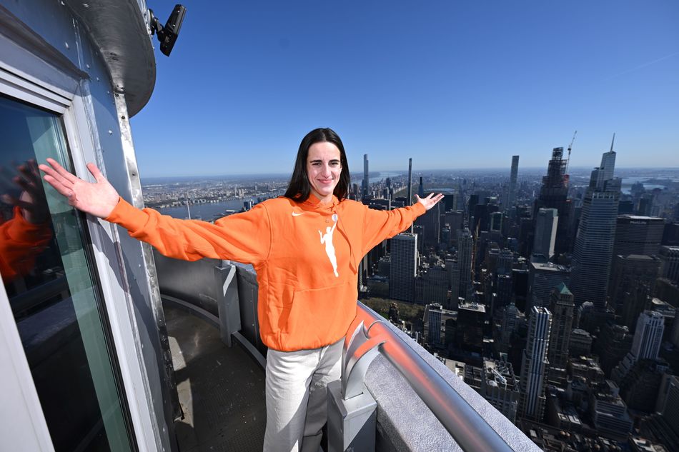 Caitlin Clark on the 103rd Floor
