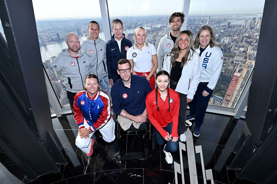Team USA on the 102nd Floor Observatory