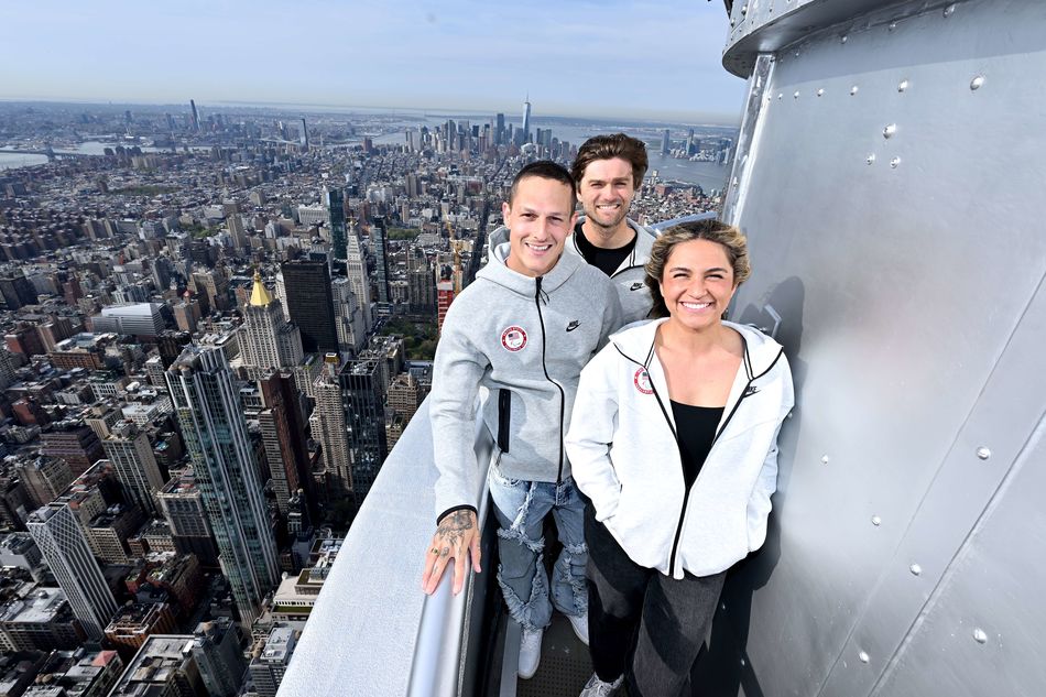 Team USA on ESB's 103rd Floor