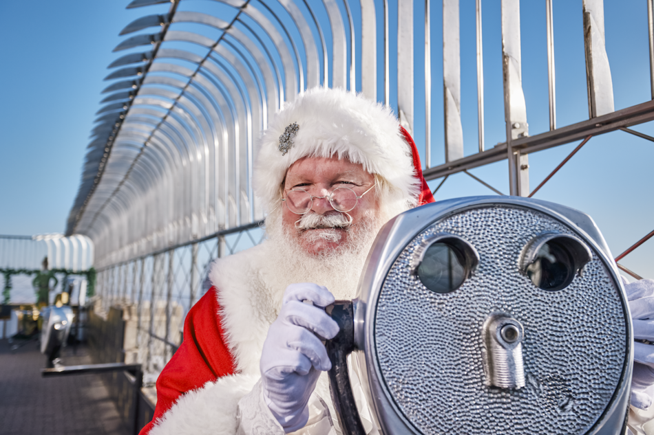 Santa visits ESB for the holidays