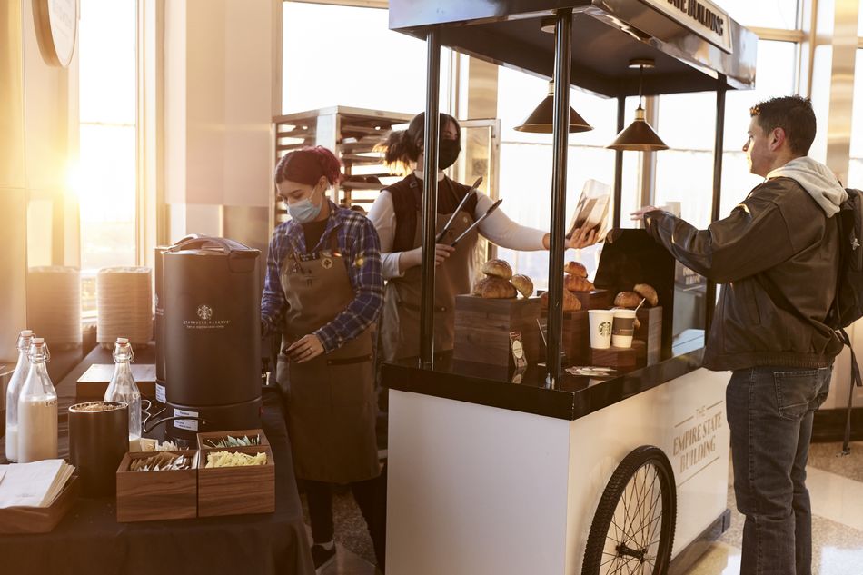 Experience the Starbucks Reserve Sunrise Experience at the Empire State Building