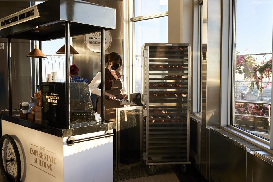 Experience the Starbucks Reserve Sunrise Experience at the Empire State Building