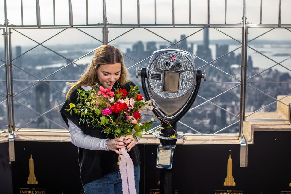 Celebrate Valentine's Day at the Empire State Building