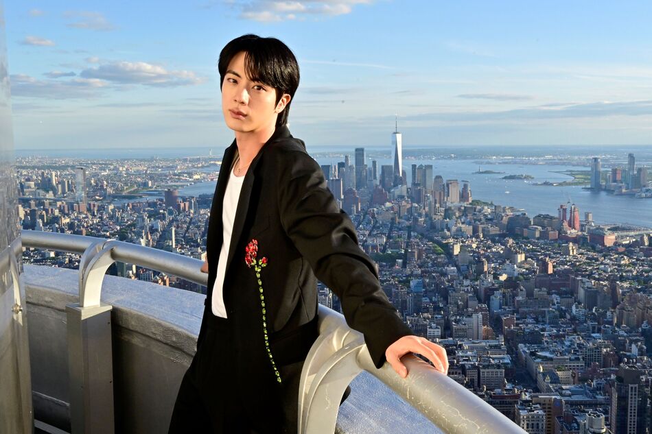BTS' Jin on the 103rd Floor