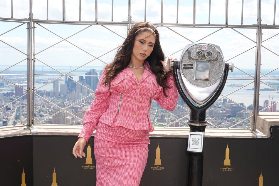 Kali Uchis on the 86th Floor Observatory