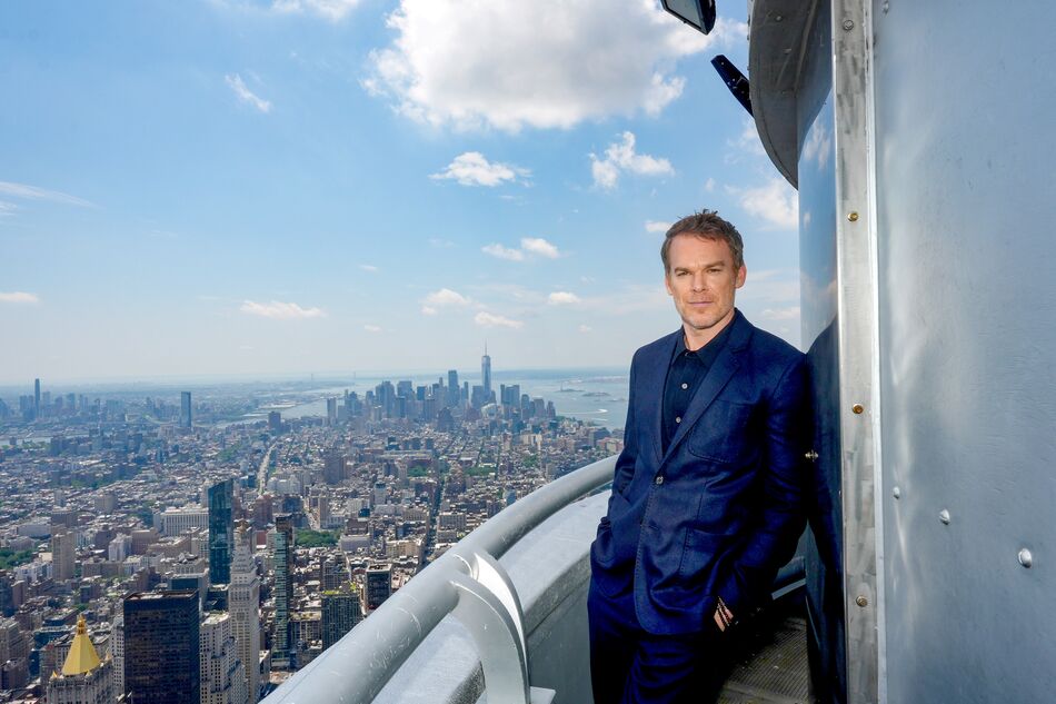 Michael C. Hall on the 103rd Floor Observatory