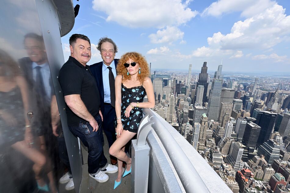 John Goodman, Natasha Lyonne, and Nick Offerman on the 103rd Floor