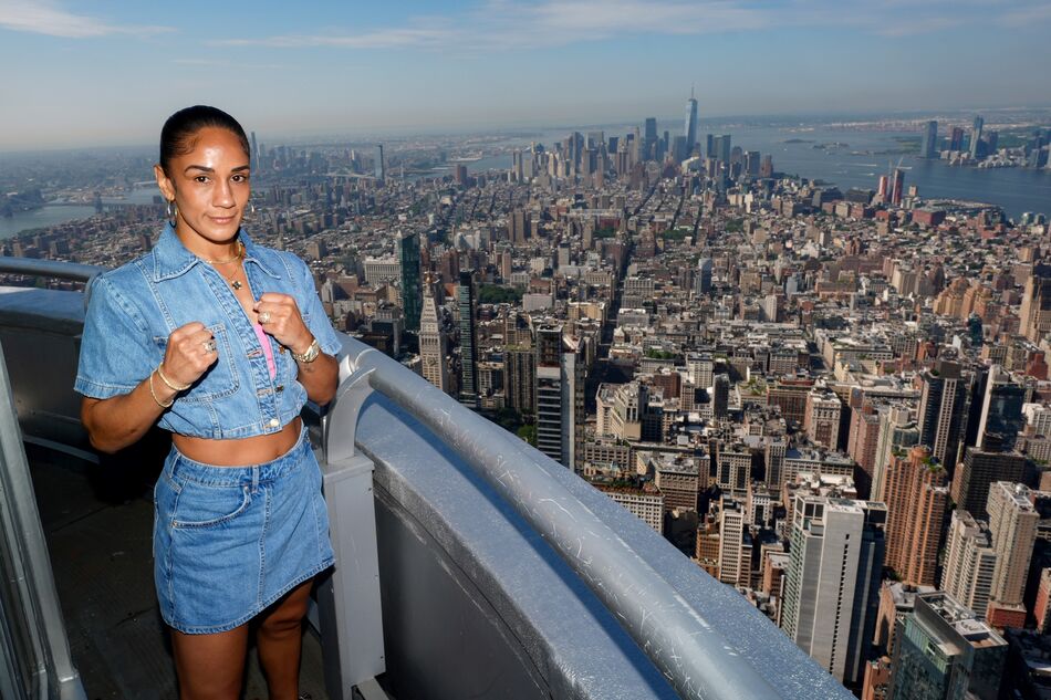 Amanda Serrano on the 103rd Floor