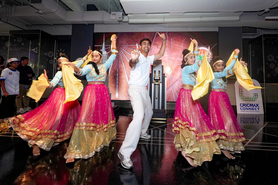 An India Day performance at the Empire State Building