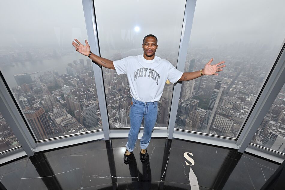 Russell Westbrook on the 102