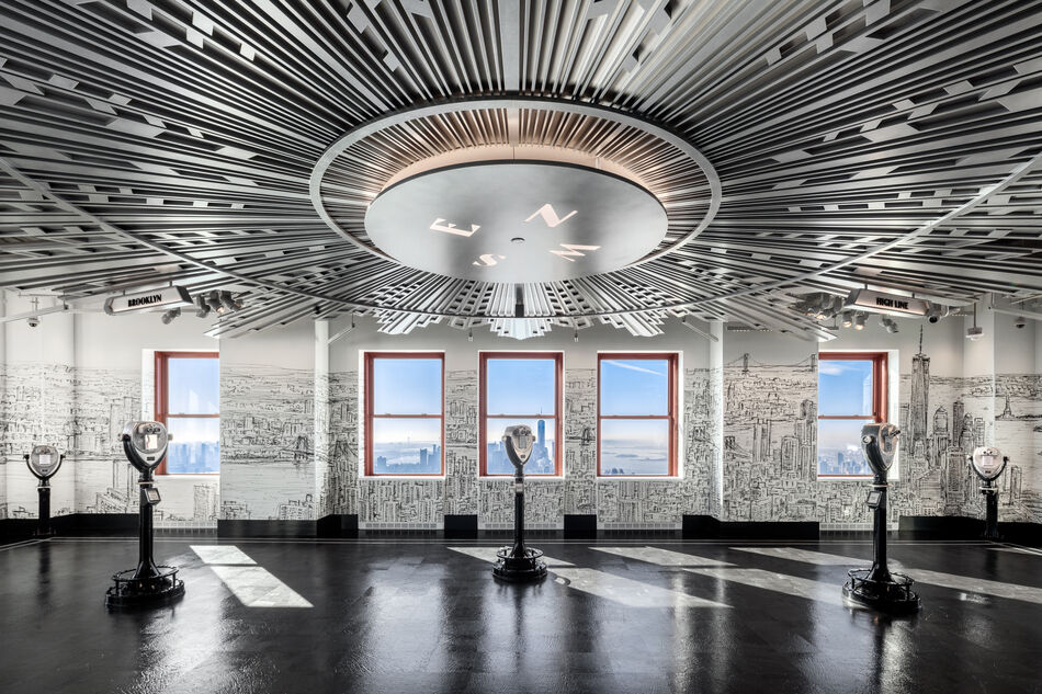 The 80th Floor exhibits