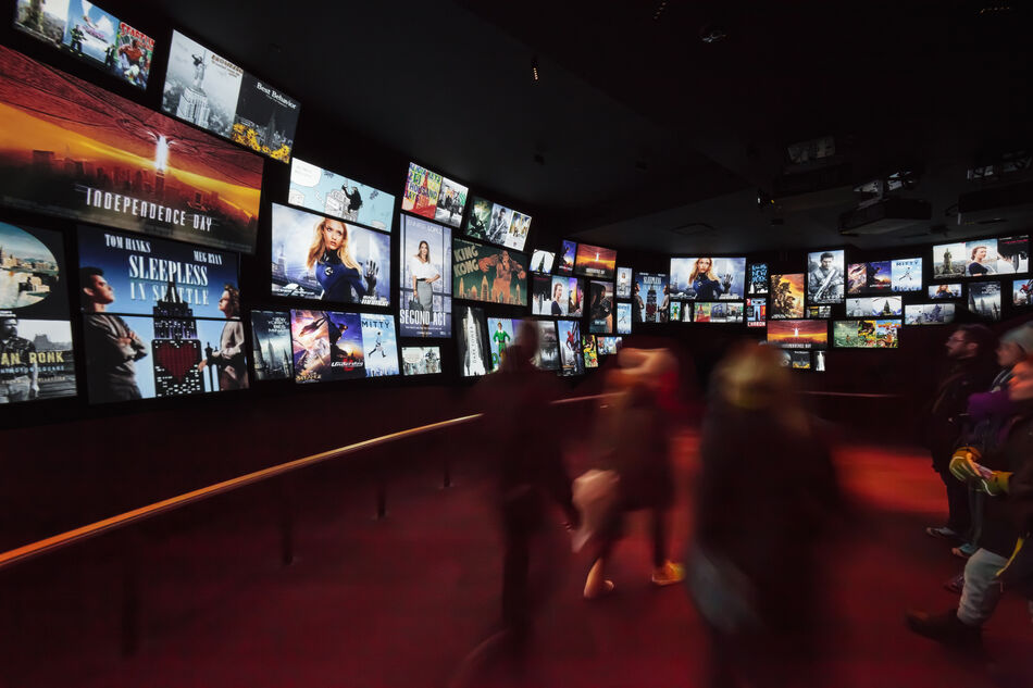 Movie Room exhibit