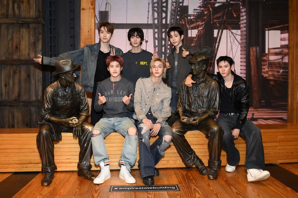 RIIZE at the Construction exhibit