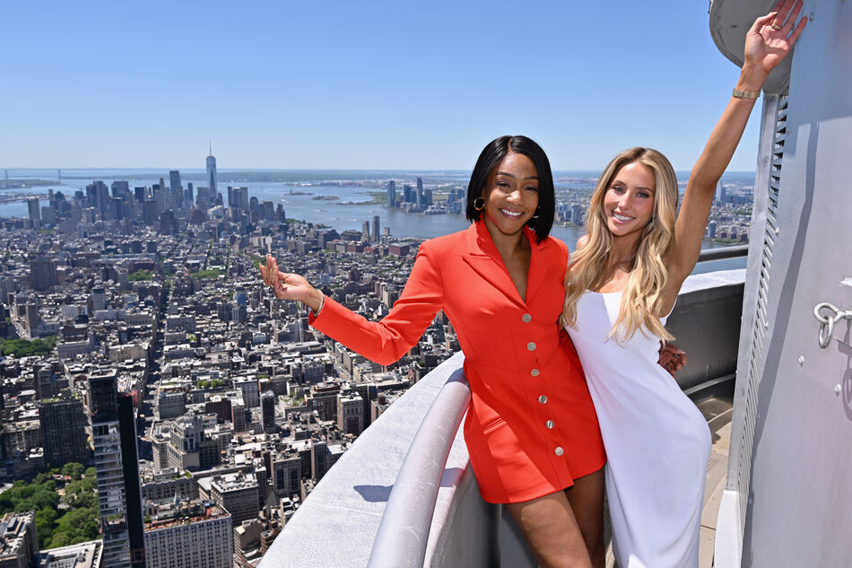 Tiffany Haddish and Alix Earle on the 103rd Floor