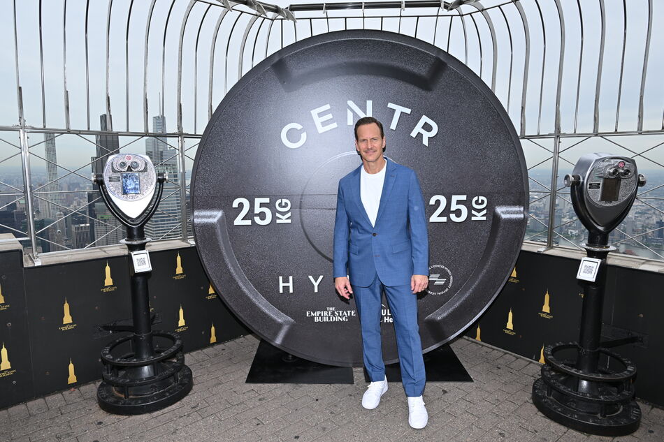 Patrick Wilson on the 86th Floor Observation Deck