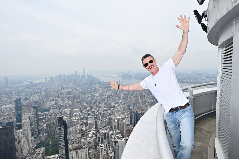 Luke Evans on the 103rd Floor