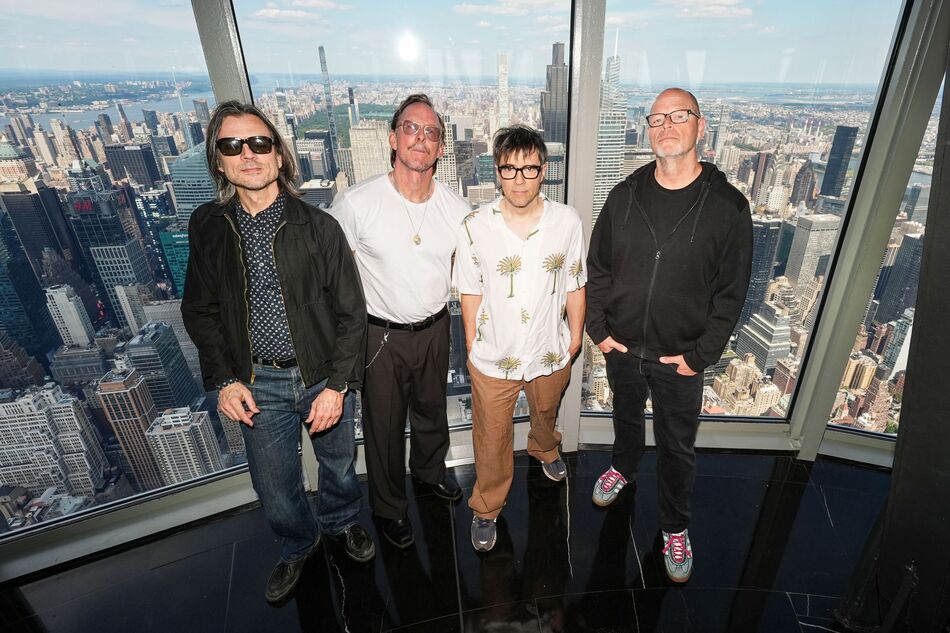 Weezer on the 102nd Floor Observation Deck