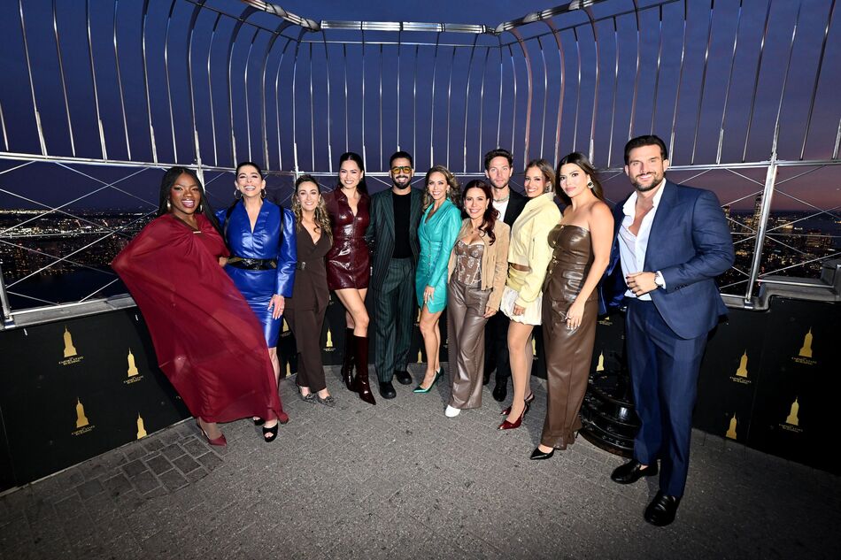 Telemundo daytime stars on the 86th Floor Observation Deck