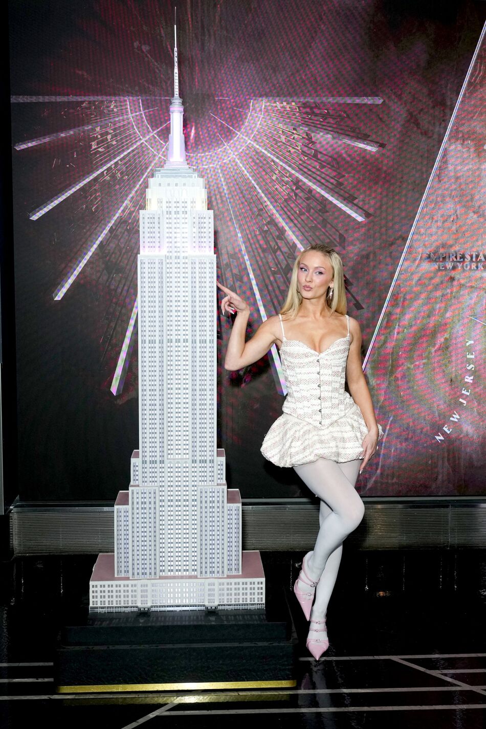 ニューヨークの著名人が ESB を訪問 |エンパイア ステート ビルディング