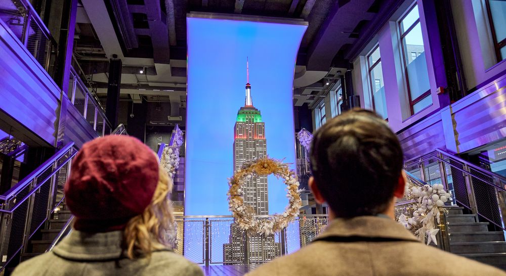 Christmas Decorations at ESB